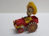 Marx Sheriff Sam and his Whoopee Car, tin wind up, 5 1/2