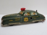 Wind up Dick Tracy Police Dept Squad Car No 1, 11