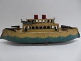 Schieble's Hill Climber #100 Battleship Tin Toy , 19