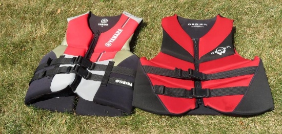 Yamaha XL and 2XL O'Brien Life Vests,