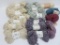 15 Skeins of Wool and Wool Blend Yarn