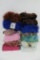Assorted lot of fun fashion yarn, 11 pieces