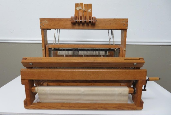 25" Table Top Loom attributed to Kessnich, 4 shaft