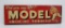 Model Smoking Tobacco metal sign, 34