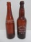 Henry Rahr, Green Bay and Plymouth amber beer bottles