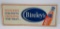 Bireley's metal advertising sign, orange soda, 29 3/4