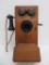 Western Electric Oak Wall Telephone, 19