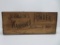 Johnson's Washing Powder wood advertising box