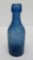 L Werrbach & Co, Milwaukee, cobalt, blob top, 7 1/4