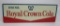 Drink Royal Cola metal advertising sign, 54