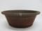 Cream City metal basin, oval, 20 1/2