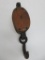 Double wooden pulley, 7
