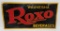 Waukesha Roxo Beverage metal advertising sign, 40