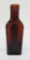 Father John's Medicine bottle, amber, 7 1/2