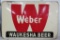 Metal Weber Waukesha Beer sign, 4' x 6'