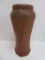 Van Briggle vase, brown, 10