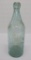 Large blob top bottle, FC Klein & Co , Burlington Wis, aqua, 10 1/2