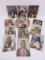 12 FA Reinhart Indian prints, copyright 1898 and pine needle basket