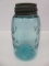 Midget Mason's Jar, Patent Nov 30 1853, 5 1/2