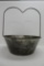Heavy metal handled basin, 20