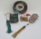 Oriental lot with small purses and china