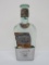 J & F Martell Cognac bottle, metal overlay, 6