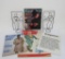 Esquire and Siempre magazines with cocktail art stands