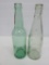 Monroe and Janesville beer bottles, Blumer and Croak Brewery