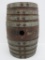 Wooden keg with star studs, 17