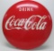 Large Drink Coca Cola Disc sign, 36