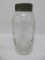 Large Beaver Jar, clear, 1/2 gallon, 10 1/2