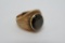 18K mens ring, size 8 1/2