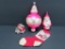 Vintage Santa Claus ornaments and figurine