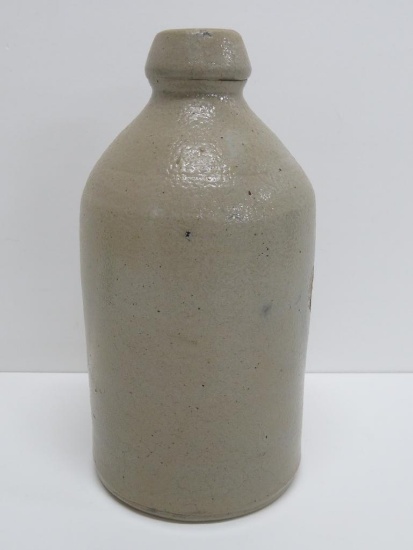 Quart stoneware bottle, 9"