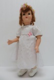 Wanda the Wonderful Walking doll, Mechanical wind up hard plastic, 17
