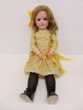 Bisque head and composition body doll, 1916 7A head, 24