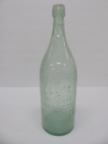 Large Elim Mineral Spring Co Milwaukee, green, blob top, 14