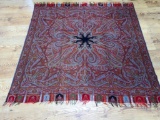 Lovely Paisley Piano Scarf / Table Covering, 66