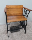 Unique Eldredge sewing machine chair