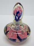 Lovely Paperweight style perfume bottle, 5 1/2