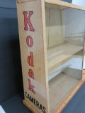 Kodak Camera metal display cabinet