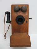 Western Electric Oak Wall Telephone, 19