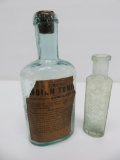 Indian Tonic and Dead Shot Vermifuge bottles