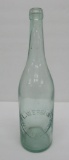 Large Werrbach bottle, mistake one R spelled Werbach, green, 12