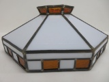 Leaded glass Bar, Pool Table shade, 18 1/2