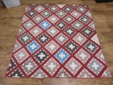 Vintage patchwork quilt, 72