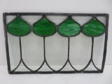 Leaded glass panel, 14