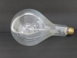 Huge light bulb, no filament, 12 1/2