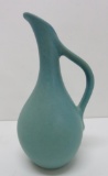 Van Briggle ewer, blue, 7 1/2