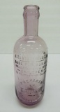 M R Dillon Citrate of Magnesium, Mt Lebanon PA, lavendar, 7 3/4